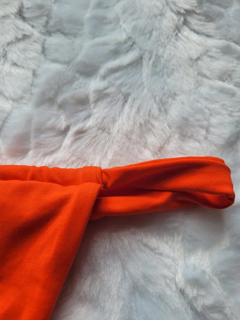 L*Space Bikini Bottom Women's Large Swim Orange Gina Cheeky Swimwear NWOT